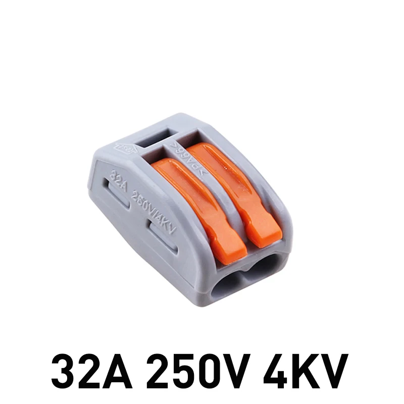 New 20Pcs/Lot Mini Fast Connector PCT(222)-212 Universal Compact Wire Wiring Connector,2 Pin Push-In Conductor Terminal Block
New 20Pcs/Lot Mini Fast Connector PCT(222)-212 Universal Compact Wire Wiring Connector,2 Pin Push-In Conductor Terminal Block