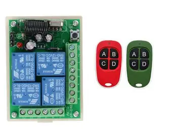 best sale smart home DC12V 10A 4 Channel RF Wireless Remote Control Relay Switch/Radio System Receiver&Transmitter 315Mhz/433Mhz
best sale smart home DC12V 10A 4 Channel RF Wireless Remote Control Relay Switch/Radio System Receiver&Transmitter 315Mhz/433Mhz