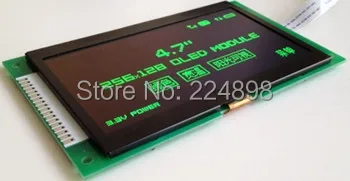 4.7 inch Big Size SPI Green PM OLED Module SSD1322 Drive IC 256*128 8Bit Parallel Interface 3.3V
4.7 inch Big Size SPI Green PM OLED Module SSD1322 Drive IC 256*128 8Bit Parallel Interface 3.3V