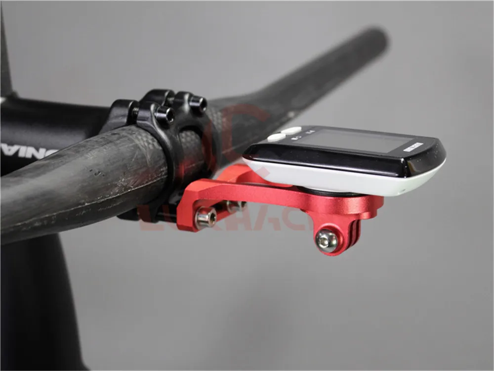 LURHACHI Out Front Bike Computer Mount For Garmin Cat Eye Bryton Bicycle Computer Holder GPS Go