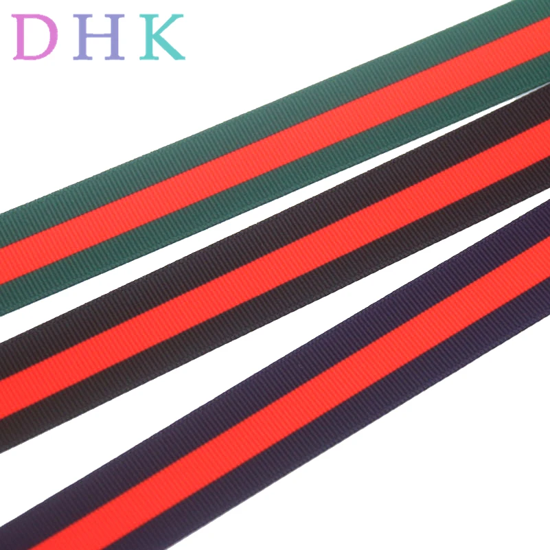 DHK 7/8'' 10yards green navy black stripe printed grosgrain Ribbon Accessory hairbow headwear DIY decoration Wholesale OEM B1686
DHK 7/8'' 10yards green navy black stripe printed grosgrain Ribbon Accessory hairbow headwear DIY decoration Wholesale OEM B1686