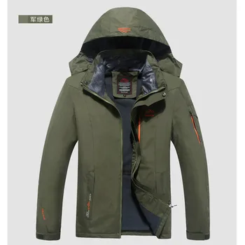 Original Plus Size Spring Autumn Men's Outdoor Jackets Hoodie Plus Velvet Jacket waterproof windproof outwear men's Sport Coat
Original Plus Size Spring Autumn Men's Outdoor Jackets Hoodie Plus Velvet Jacket waterproof windproof outwear men's Sport Coat