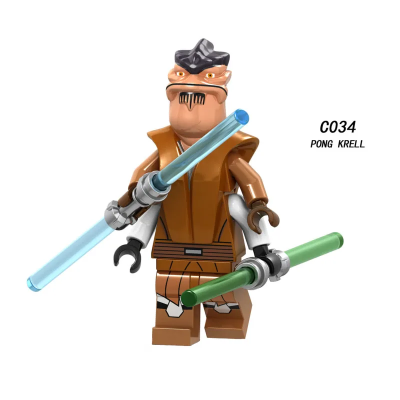 Single Sale Super Heroes Star Wars Pong Krell 034 Model Mini Building Blocks Figure Brick Toy kid gift Compatible Legoed Ninjaed
Single Sale Super Heroes Star Wars Pong Krell 034 Model Mini Building Blocks Figure Brick Toy kid gift Compatible Legoed Ninjaed