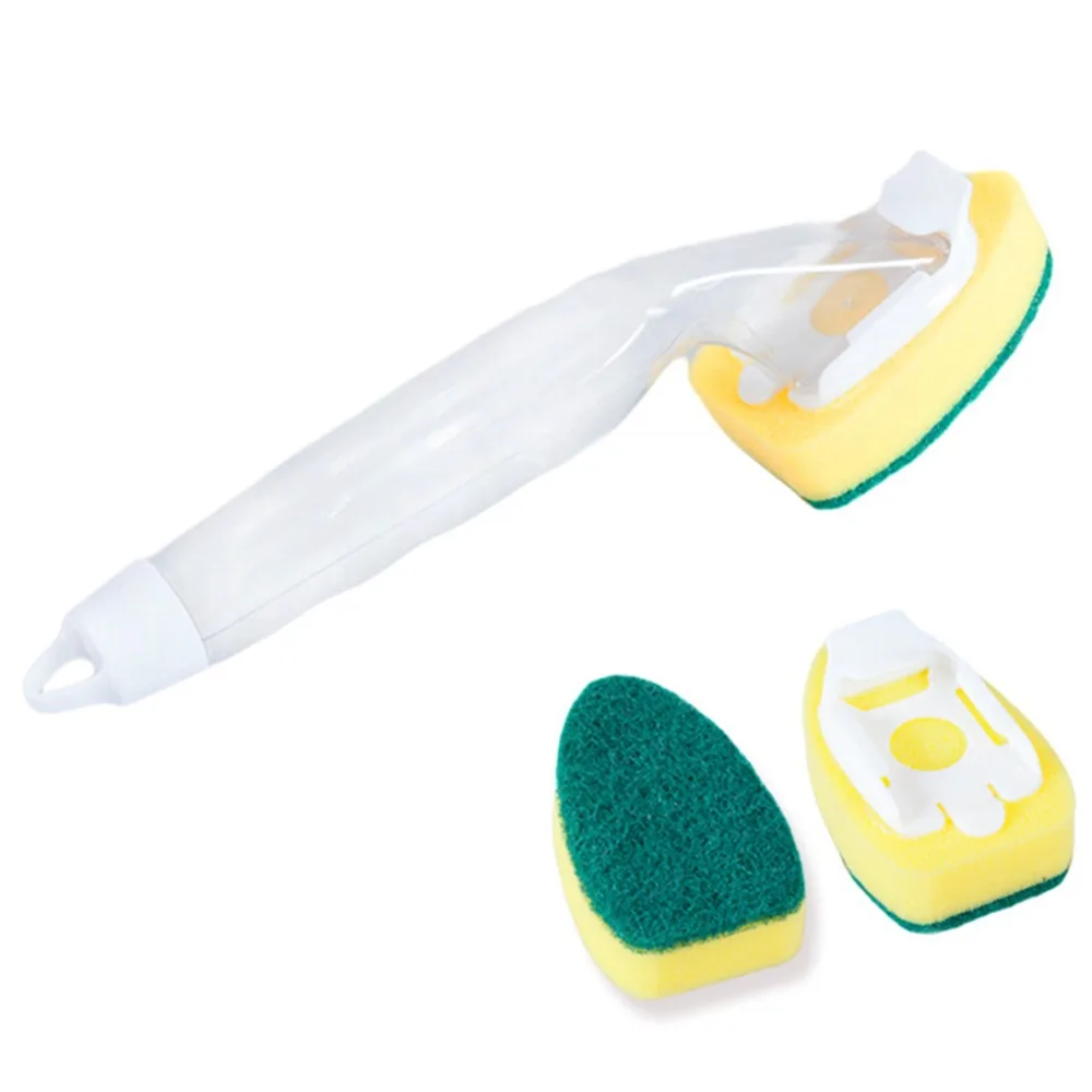Dishwasher Cleaner Storage Dish Washing Tool Soap Dispenser Handle Refillable Cleaning Sponge Brush For Kitchen Clean
Dishwasher Cleaner Storage Dish Washing Tool Soap Dispenser Handle Refillable Cleaning Sponge Brush For Kitchen Clean