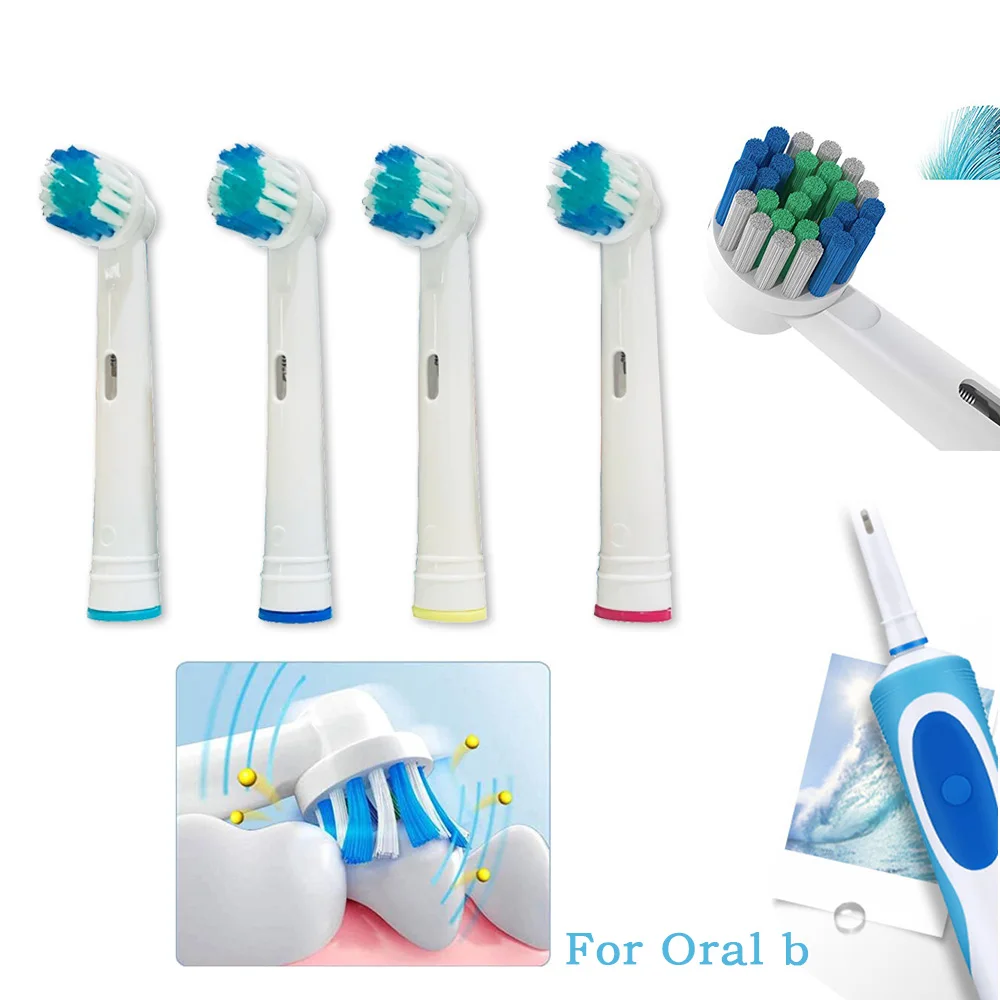 Replacement Brush Heads For Oral-B Electric Toothbrush Advance Power/Pro Health/Triumph/3D Excel/Vitality Precision Clean 3
Replacement Brush Heads For Oral-B Electric Toothbrush Advance Power/Pro Health/Triumph/3D Excel/Vitality Precision Clean 3
