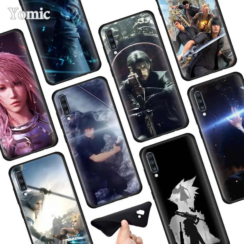 Final Fantasy Silicone Soft Phone Case for Samsung Galaxy A50 A40 A70 A30 A20 A80 A6 A7 A8 Plus 2018 Back Case
Final Fantasy Silicone Soft Phone Case for Samsung Galaxy A50 A40 A70 A30 A20 A80 A6 A7 A8 Plus 2018 Back Case