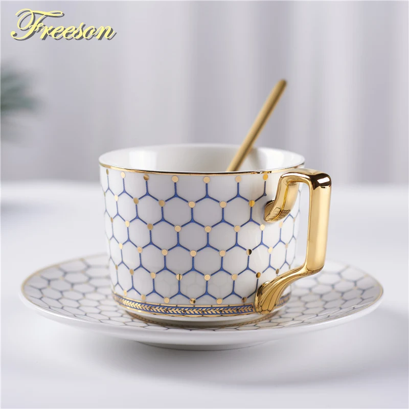 Nordic Bone China Coffee Cup Saucer Spoon Set 200ml British Cafe Porcelain Tea Cup Advanced Ceramic Teacup Drop Shipping
Nordic Bone China Coffee Cup Saucer Spoon Set 200ml British Cafe Porcelain Tea Cup Advanced Ceramic Teacup Drop Shipping