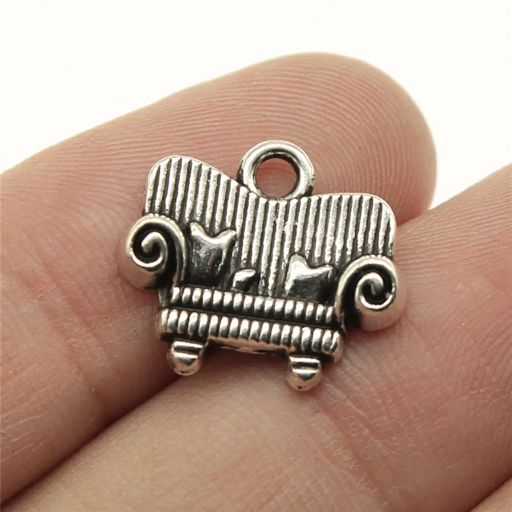 WYSIWYG 12pcs 17x14mm Pendant Sofa Sofa Charm Pendants For Jewelry Making Antique Silver Sofa Pendants
WYSIWYG 12pcs 17x14mm Pendant Sofa Sofa Charm Pendants For Jewelry Making Antique Silver Sofa Pendants