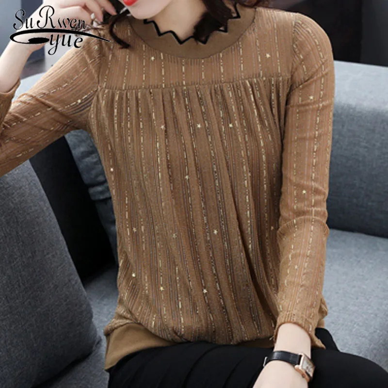 2018 autumn woman Long sleeve lace new blouse fashion solid female shirts women's tops plus size 3XL feminine blusas 1013 40
2018 autumn woman Long sleeve lace new blouse fashion solid female shirts women's tops plus size 3XL feminine blusas 1013 40