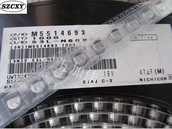 100% New and original 16V47UF 105C size6*6mm UWT1C470MCL1GB Electrolytic capacitor
100% New and original 16V47UF 105C size6*6mm UWT1C470MCL1GB Electrolytic capacitor