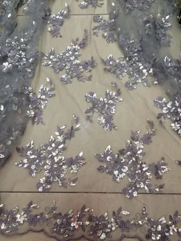 Hot Sale french lace 5yards/lot J-52733 african Net lace fabric with sequins high quality african tulle lace fabric for women
Hot Sale french lace 5yards/lot J-52733 african Net lace fabric with sequins high quality african tulle lace fabric for women