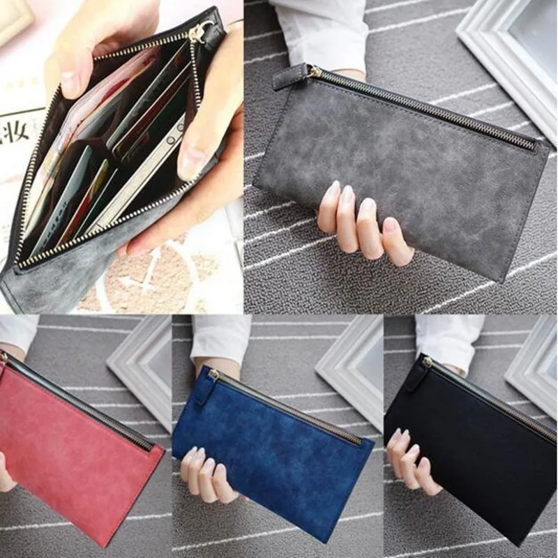 Long PU Leather Women Girl Purse Wallet Mobile Thin Zip Handbag With Card Holders
Long PU Leather Women Girl Purse Wallet Mobile Thin Zip Handbag With Card Holders