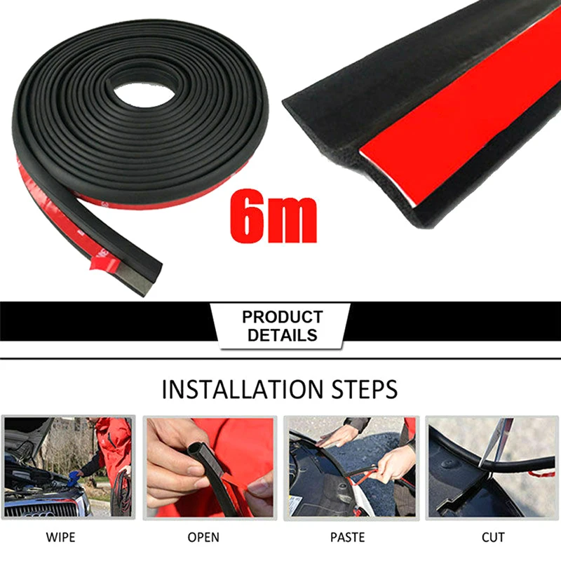 1/4/6M Weatherstrip Sound Auto Rubber Edging Trim Noise Insulation Car Door Sealing Strip 4Meter Z type Door Seal Car Door
1/4/6M Weatherstrip Sound Auto Rubber Edging Trim Noise Insulation Car Door Sealing Strip 4Meter Z type Door Seal Car Door