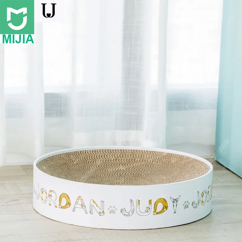 Xiaomi Mijia Jordan&Judy Pressure Reduction Round Cat Grinding Claws Scratching Board Home Kitty Environmentally Material
Xiaomi Mijia Jordan&Judy Pressure Reduction Round Cat Grinding Claws Scratching Board Home Kitty Environmentally Material