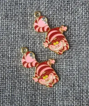 Hot Sale 100 pcs Alice in Wonderland Cat Metal Charms DIY Pendant Fit Bracelets & Bangles DIY Accessories Original Jewelry D-114
Hot Sale 100 pcs Alice in Wonderland Cat Metal Charms DIY Pendant Fit Bracelets & Bangles DIY Accessories Original Jewelry D-114