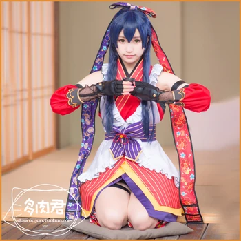 New Tojo Nozomi Cosplay Love Live Lovelive Ninja Costume Top+Skirt+Gloves+Socks+Tattoo+Bowknkot
New Tojo Nozomi Cosplay Love Live Lovelive Ninja Costume Top+Skirt+Gloves+Socks+Tattoo+Bowknkot