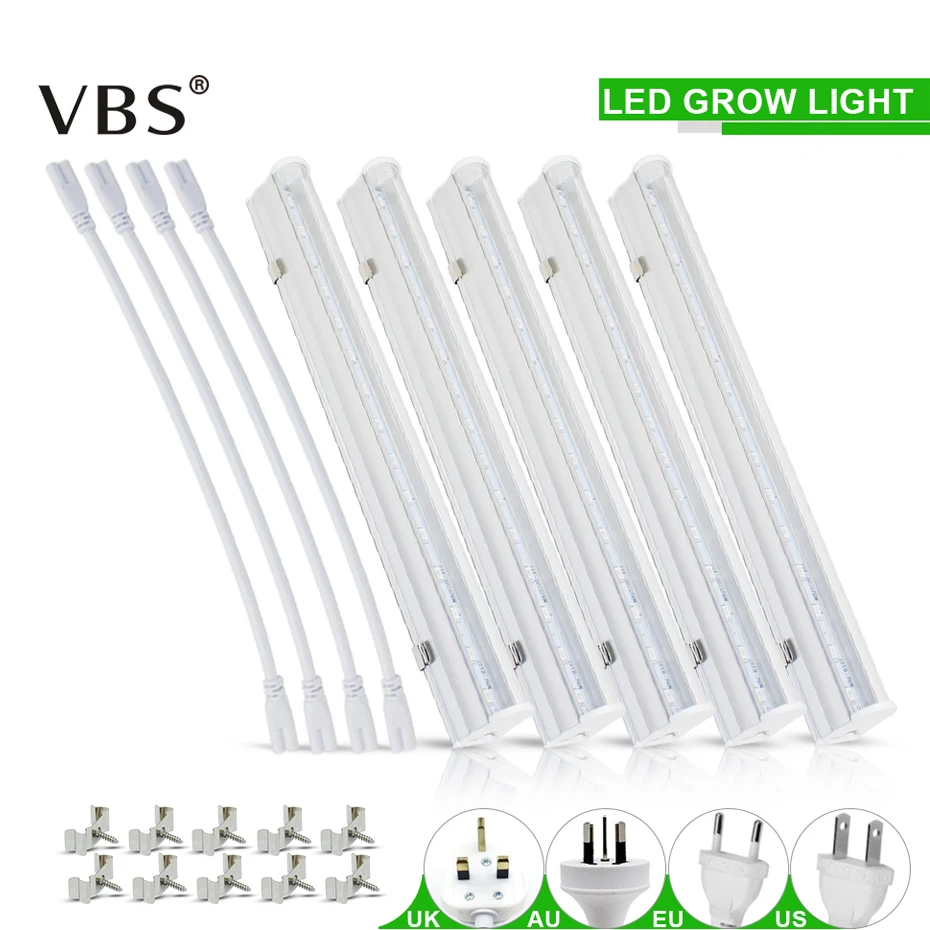 Full Spectrum Led Grow Light 6W T5 Tube Fitolampy for Plants 110V 220V led Phyto Lamps Hydroponic System Greenhouse Tent Lamp
Full Spectrum Led Grow Light 6W T5 Tube Fitolampy for Plants 110V 220V led Phyto Lamps Hydroponic System Greenhouse Tent Lamp