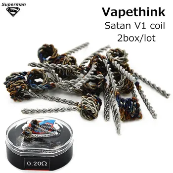 SteamShark Satan V1 Multicolor SS316 coil 0.2ohm Electronic Cigarette accessory Pre-build Heating Wire RBA/RDA/RTA atomizer Tank
SteamShark Satan V1 Multicolor SS316 coil 0.2ohm Electronic Cigarette accessory Pre-build Heating Wire RBA/RDA/RTA atomizer Tank