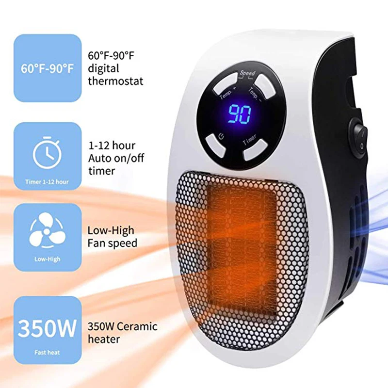 Handy Wall Space Heater Mini Fan Heater Desktop Household Stove Radiator Warmer Machine for Winter Remote Electric handy heater
Handy Wall Space Heater Mini Fan Heater Desktop Household Stove Radiator Warmer Machine for Winter Remote Electric handy heater