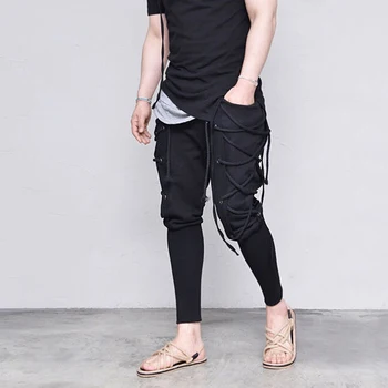 Fashion Retro Medieval Viking Navigator Pants Men Casual Loose Pants Male Men's Side Lace-up Banded Pants Trousers
Fashion Retro Medieval Viking Navigator Pants Men Casual Loose Pants Male Men's Side Lace-up Banded Pants Trousers