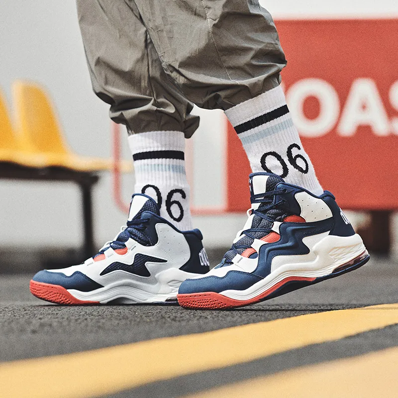 2019 Man High-top Basketball Shoes Men's Cushioning Light Basketball Sneakers Thermal Breathable Outdoor Sports Shoes
2019 Man High-top Basketball Shoes Men's Cushioning Light Basketball Sneakers Thermal Breathable Outdoor Sports Shoes