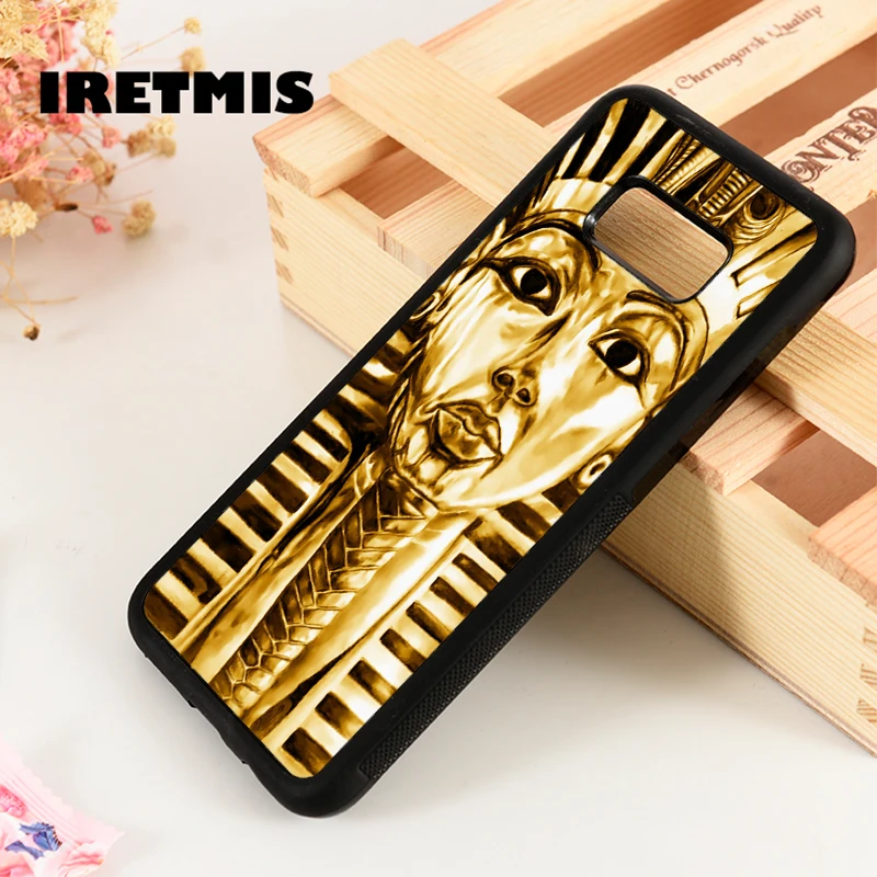 Iretmis S3 S4 S5 Silicone phone case cover for Samsung Galaxy S6 S7 S8 S9 edge plus Note 3 4 5 8 9 Gold King Tut Egyptian Egypt
Iretmis S3 S4 S5 Silicone phone case cover for Samsung Galaxy S6 S7 S8 S9 edge plus Note 3 4 5 8 9 Gold King Tut Egyptian Egypt