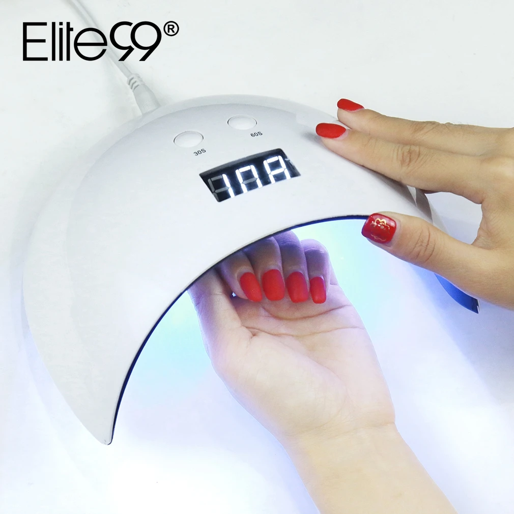 Elite99 Nail Art Machine 18W/24W UV Led Lamp Nail Dryer For Gel Polish UV Lamp for Nail Tools Curing UV Gel With USB Cable
Elite99 Nail Art Machine 18W/24W UV Led Lamp Nail Dryer For Gel Polish UV Lamp for Nail Tools Curing UV Gel With USB Cable