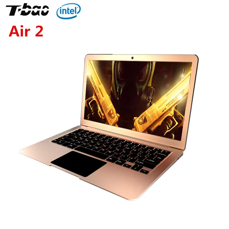 

T-Bao Air 2 Notebook 13.3 Inch Windows 10 Intel Celeron N3450 Quad Core 1.1GHz 6GB DDR4 RAM 128GB EMMC HDMI - English Version