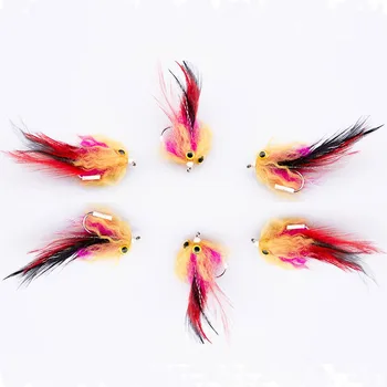 12pcs/Bag #4 colorful Zonker Streamer Flies Baitfish Imitator birds Fly Fishing Lures
12pcs/Bag #4 colorful Zonker Streamer Flies Baitfish Imitator birds Fly Fishing Lures