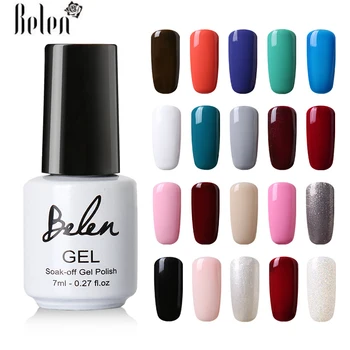 Belen 7ml Pure Black White Pink Factory Gel Nail Polish Lacquer Semi Permanent Base Top Primer Lucky Varnish Nail Art Manicure
Belen 7ml Pure Black White Pink Factory Gel Nail Polish Lacquer Semi Permanent Base Top Primer Lucky Varnish Nail Art Manicure