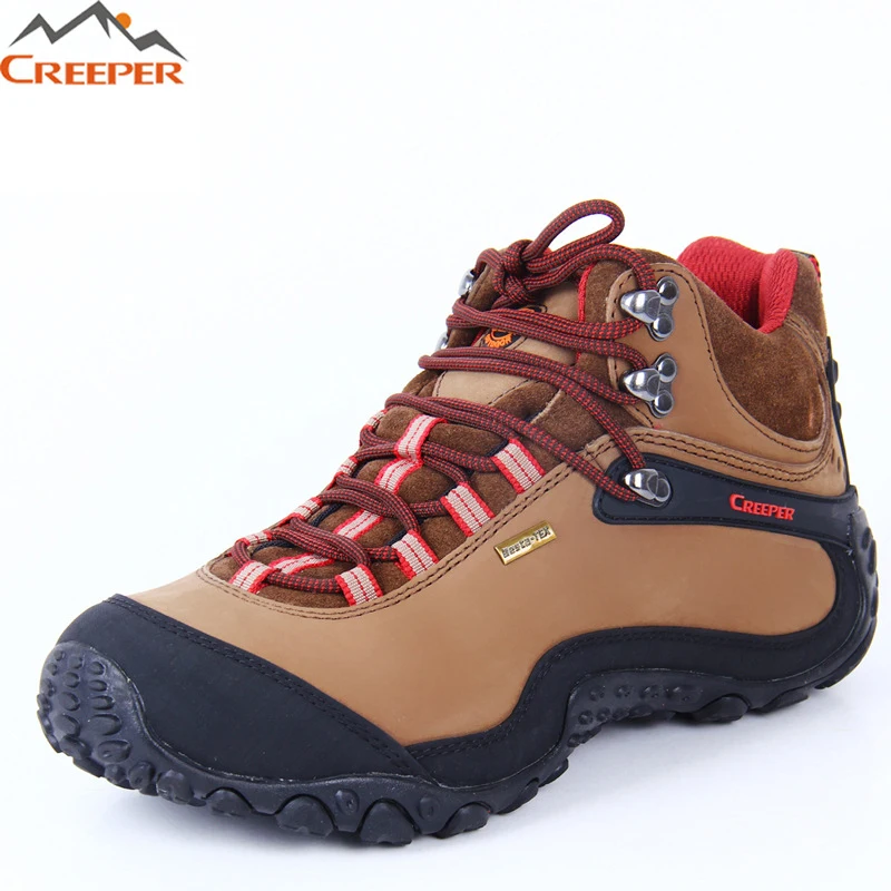 CREEPER Men Hiking Shoes Waterproof leather Shoes Climbing & Fishing Shoes Lovers Outdoor Sport Shoes chaussures de randonnee
CREEPER Men Hiking Shoes Waterproof leather Shoes Climbing & Fishing Shoes Lovers Outdoor Sport Shoes chaussures de randonnee