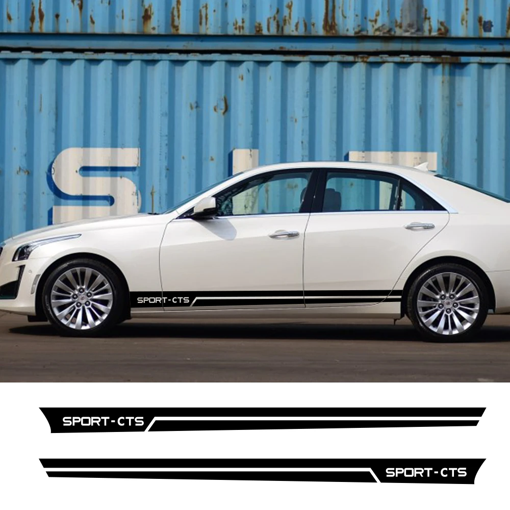 2pcs Car Side Door Sticker Auto Vinyl Wrap Sports Styling Decoration Decals For Cadillac CTS CT6 ATS XTS Tuning Car Accessories
2pcs Car Side Door Sticker Auto Vinyl Wrap Sports Styling Decoration Decals For Cadillac CTS CT6 ATS XTS Tuning Car Accessories