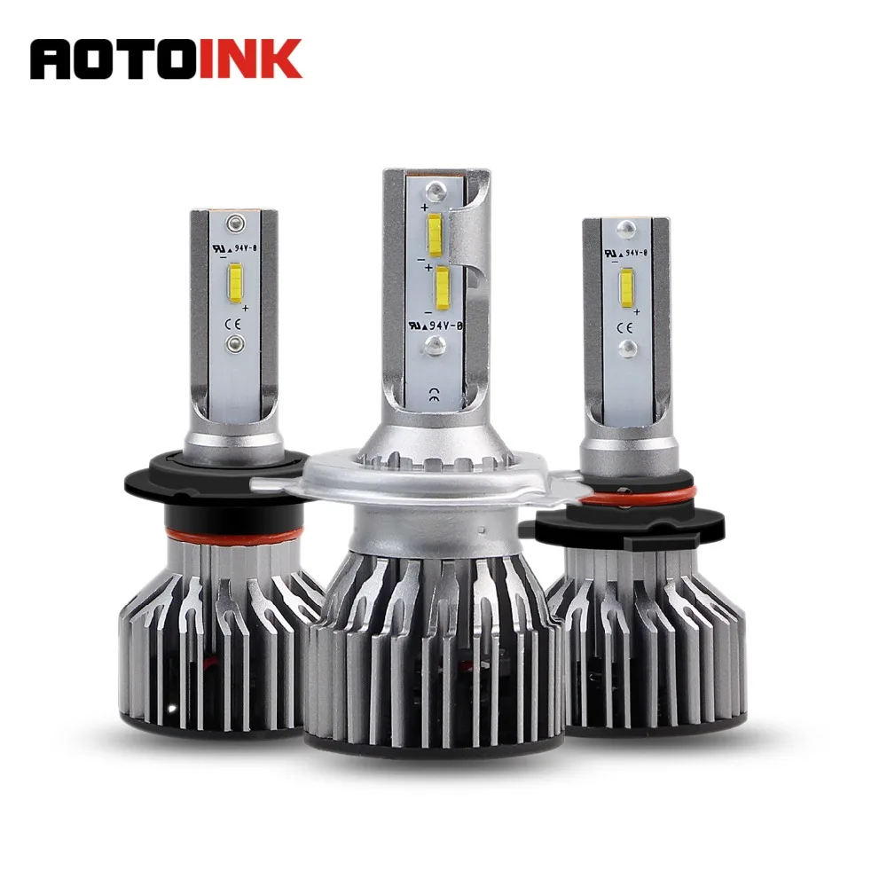 AOTOINK H4 светодиодсветодиодный лампы для автомобильных фар дальнего света H7 H11 9005, 12 В, 24 В, с чипами CSP, 60 Вт, 9006 лм, Автомобильные светодиодные фары 6500K EJ
AOTOINK H4 светодиодсветодиодный лампы для автомобильных фар дальнего света H7 H11 9005, 12 В, 24 В, с чипами CSP, 60 Вт, 9006 лм, Автомобильные светодиодные фары 6500K EJ