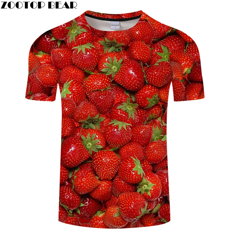 Strawberry tshirt 3D Print T shirt Men Women t-shirt Summer Tee Harajuku Tops Streatwear Camiseta Short Sleeve O-neck Drop ship
Strawberry tshirt 3D Print T shirt Men Women t-shirt Summer Tee Harajuku Tops Streatwear Camiseta Short Sleeve O-neck Drop ship