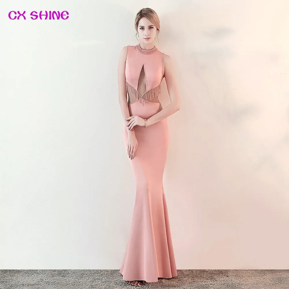 CX SHINE perspective beading mermaid trumpet long evening dress wine pink sexy prom party Formal dress Vestidos robe de soiree
CX SHINE perspective beading mermaid trumpet long evening dress wine pink sexy prom party Formal dress Vestidos robe de soiree