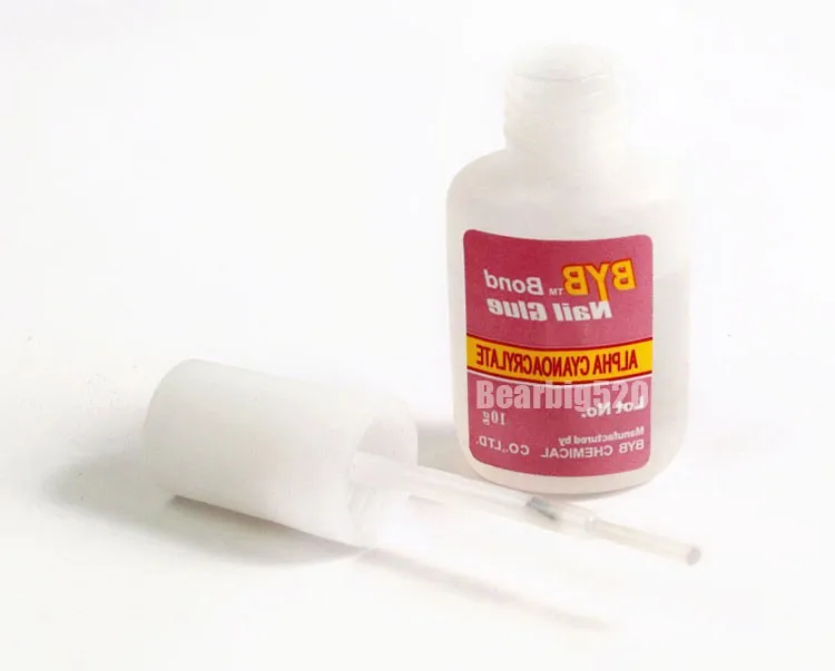10g Excellent BYB Nail Art Glue Tips Glitter UV Acrylic Rhinestones Decoration With Brush
10g Excellent BYB Nail Art Glue Tips Glitter UV Acrylic Rhinestones Decoration With Brush