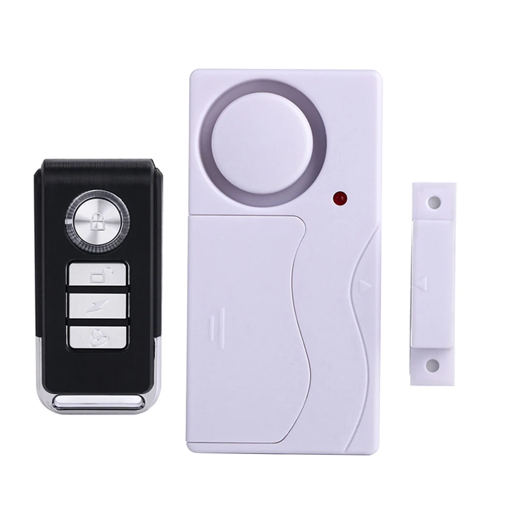 Remote Control Wireless Magnetic Door Window Entry Sensor Detector Alarm Host Burglar Security Alarm System Home Protection Kit
Remote Control Wireless Magnetic Door Window Entry Sensor Detector Alarm Host Burglar Security Alarm System Home Protection Kit