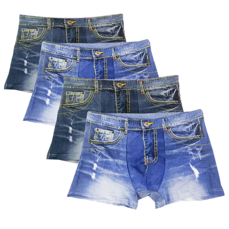 4 pcs/lot Quality Fashion Sexy Men's Boxers Shorts Funny Creative Sexy Underwear Casual 3D Print Cartoon Shorts Underpants
4 pcs/lot Quality Fashion Sexy Men's Boxers Shorts Funny Creative Sexy Underwear Casual 3D Print Cartoon Shorts Underpants