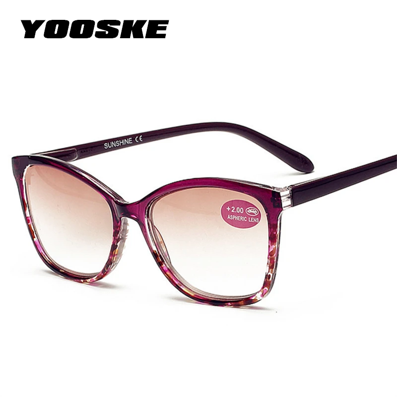 Oulylan TR90 Reading Glasses Women Gradient Sunglasses with Diopters Reading Glasses Prescription Eyeglasses +1.0 4.0
Oulylan TR90 Reading Glasses Women Gradient Sunglasses with Diopters Reading Glasses Prescription Eyeglasses +1.0 4.0