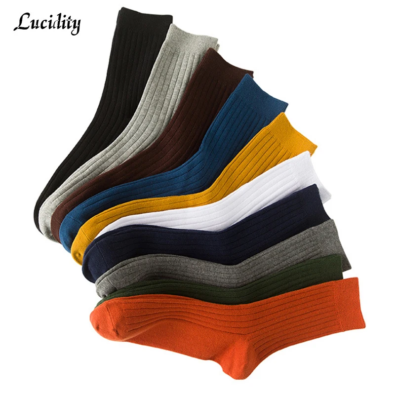 3Pairs/lot=6pieces Fashion Solid Color Tube Socks Fashion Male Sweat-Absorbent Breathable College Wind Socks Cotton Men
3Pairs/lot=6pieces Fashion Solid Color Tube Socks Fashion Male Sweat-Absorbent Breathable College Wind Socks Cotton Men
