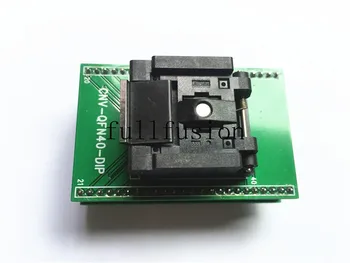 QFN40 TO DIP Programmer Adapter QFN-40BT-0.5-01 IC Test Socket QFN40P 0.5mm pitch 6x6mm Burn in Socket
QFN40 TO DIP Programmer Adapter QFN-40BT-0.5-01 IC Test Socket QFN40P 0.5mm pitch 6x6mm Burn in Socket