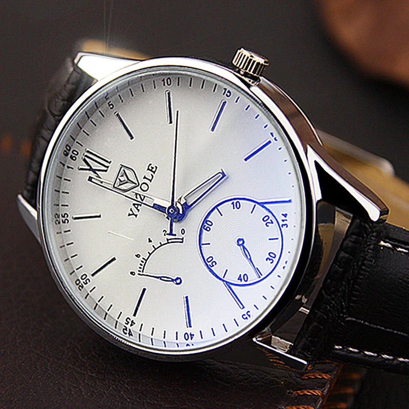 Hot Fashion YAZOLE Mens Watches Luxury Blue Glass Wrist Watch New Waterproof Sport Men's Watch Clock Saati Relogio Masculino
Hot Fashion YAZOLE Mens Watches Luxury Blue Glass Wrist Watch New Waterproof Sport Men's Watch Clock Saati Relogio Masculino