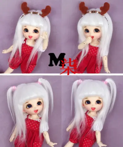 New 1/12 3-4 inch 9-10cm 1/8 4-5 inch 12cm 14cm BJD fabric fur wig White For AE PukiFee lati Doll Antiskid BJD Doll Wig
New 1/12 3-4 inch 9-10cm 1/8 4-5 inch 12cm 14cm BJD fabric fur wig White For AE PukiFee lati Doll Antiskid BJD Doll Wig