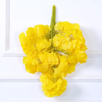 12pcs/lot Artificial Plants fake plants leaves plastic Flowers Wall decor tree branches silk Golden Ginkgo banyan leaves wedding
12pcs/lot Artificial Plants fake plants leaves plastic Flowers Wall decor tree branches silk Golden Ginkgo banyan leaves wedding