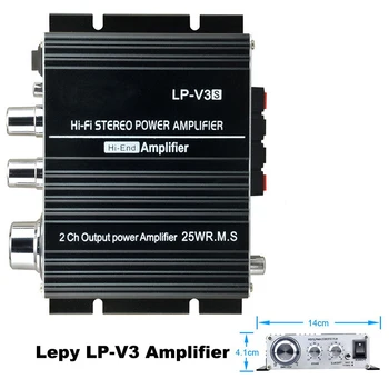 Volume Control 12V Mini Stereo Connection Digital MP3 3.5mm Car Audio Speaker Black Songs Track Hi-Fi LP-V3 Amplifier 700W Power
Volume Control 12V Mini Stereo Connection Digital MP3 3.5mm Car Audio Speaker Black Songs Track Hi-Fi LP-V3 Amplifier 700W Power