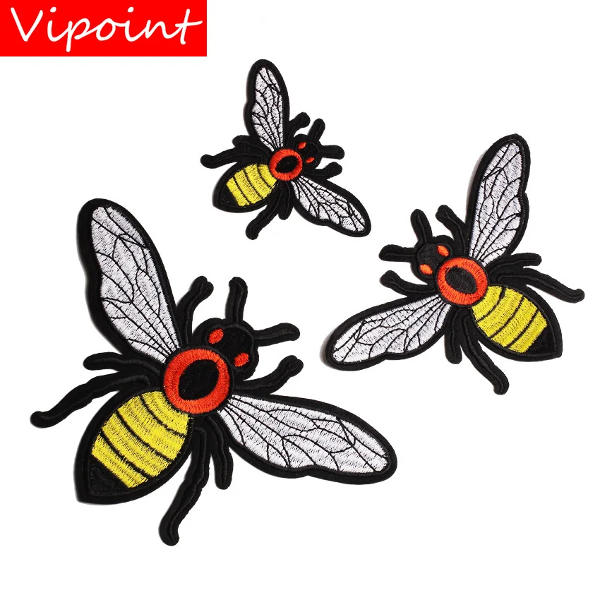 VIPOINT embroidery big bee patches animal patches badges applique patches for clothing JW-120
VIPOINT embroidery big bee patches animal patches badges applique patches for clothing JW-120