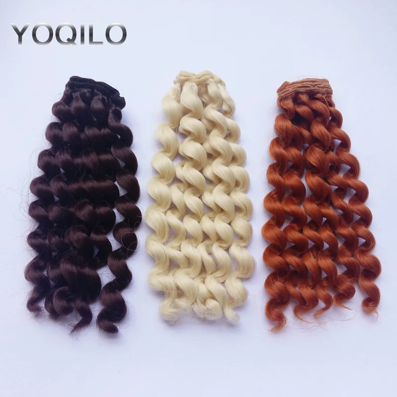 1PCS Retail DIY BJD Doll Hair Accessories Synthetic Fiber Curly Doll Wigs Hair
1PCS Retail DIY BJD Doll Hair Accessories Synthetic Fiber Curly Doll Wigs Hair
