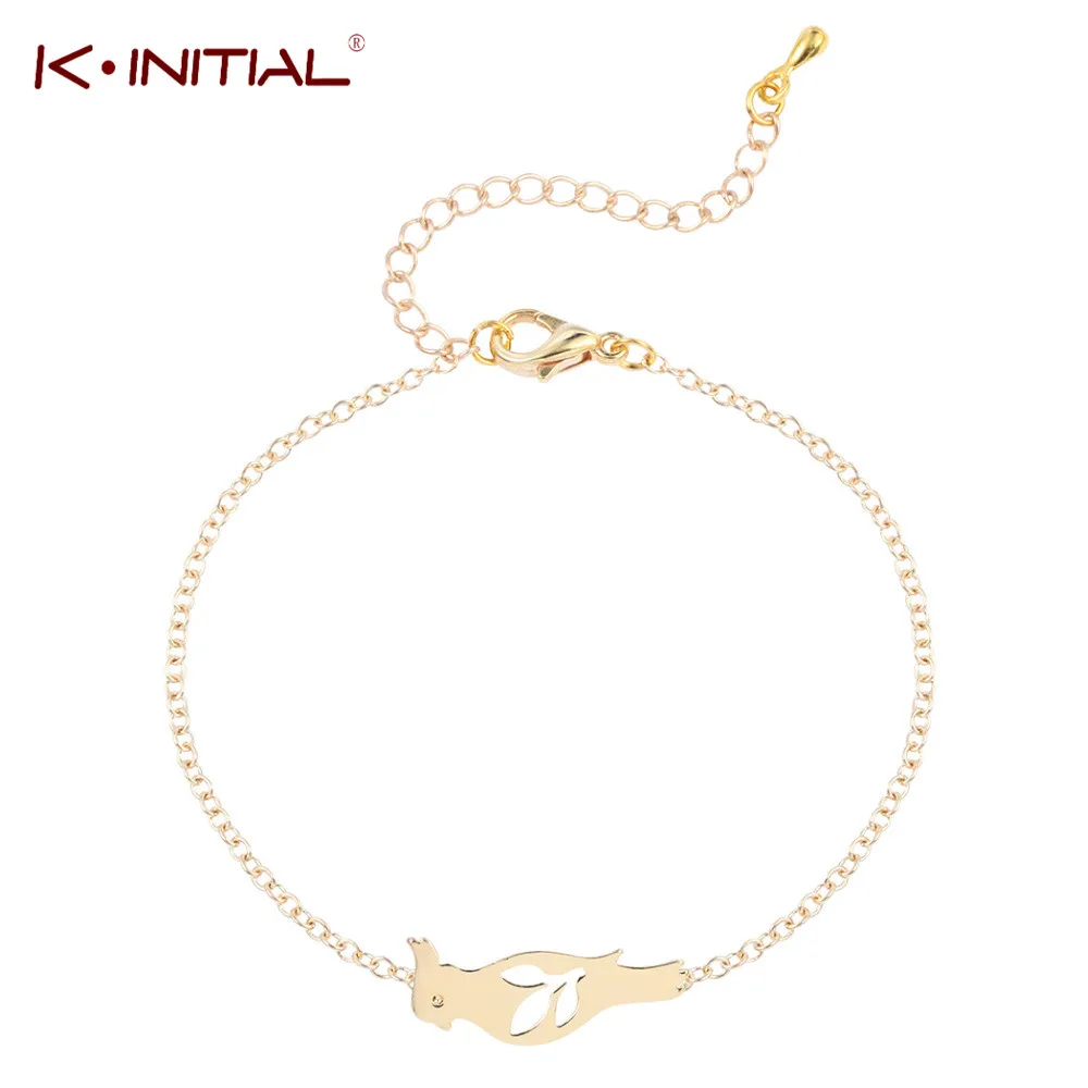Kinitial Gold Silver Plated Parrot Bracelets for Women Bird Bracelet Bangle Leaf Bracelet Parrots Animal Cute Jewellery
Kinitial Gold Silver Plated Parrot Bracelets for Women Bird Bracelet Bangle Leaf Bracelet Parrots Animal Cute Jewellery