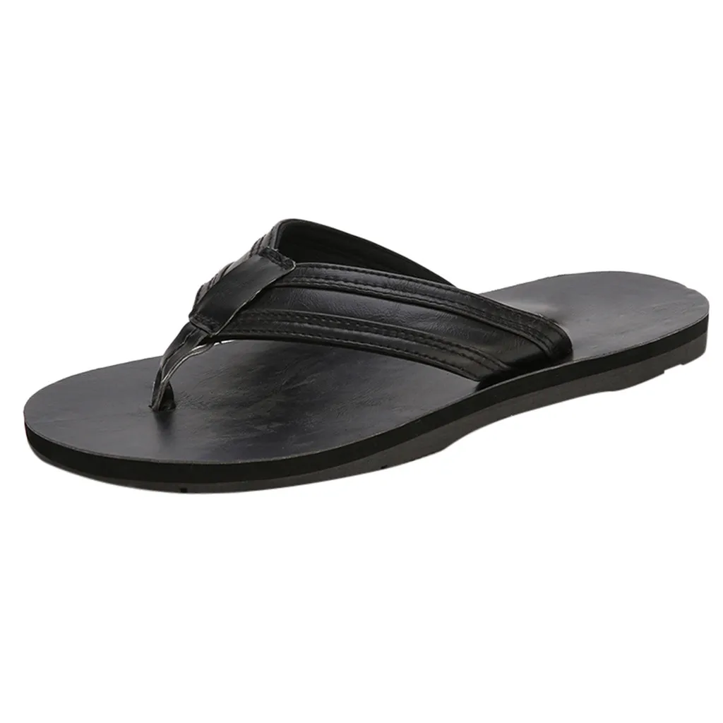 SAGACE Men's summer breathable men's slippers flip-flops flat casual non-slip comfortable wear-resistant feet beach shoes
SAGACE Men's summer breathable men's slippers flip-flops flat casual non-slip comfortable wear-resistant feet beach shoes