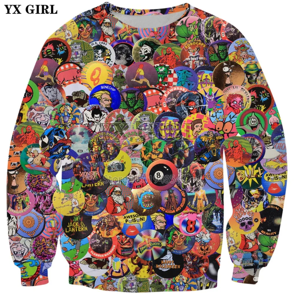 YX GIRL Drop shipping 2018 New style Fashion Sweatshirt POG City Collage 3D Print Men's Women's Casual Long sleeve pullover
YX GIRL Drop shipping 2018 New style Fashion Sweatshirt POG City Collage 3D Print Men's Women's Casual Long sleeve pullover